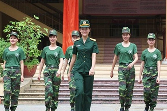 Các trường quân đội không nhận hồ sơ xét tuyển trực tuyến