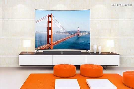 Xiaomi ra mắt TV 65 inch màn hình cong, mỏng hơn iPhone 6s