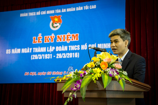 TANDTC tổ chức lễ kỷ niệm ngày thành lập Đoàn và trao quyết định thành lập Đoàn cơ sở
