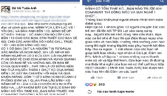 Tung tin đồn bắt cóc trẻ em để quảng cáo phòng tập gym