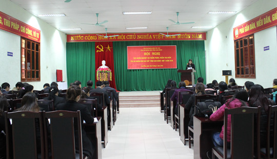 TAND tỉnh Cao Bằng tổ chức hội nghị tập huấn nghiệp vụ Thẩm phán, Thẩm tra viên