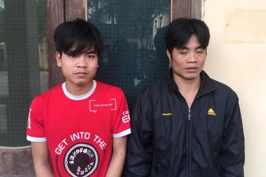 Thanh Hóa: Bắt giữ 2 đối tượng trộm đầu đĩa, tăng âm trong nhà công vụ