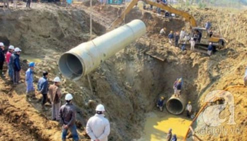 Các "sếp" Ban quản lý dự án cấp nước Sông Đà chuẩn bị hầu tòa