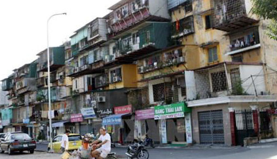 Hà Nội: Di dời khẩn cấp các hộ dân tại 3 khu tập thể