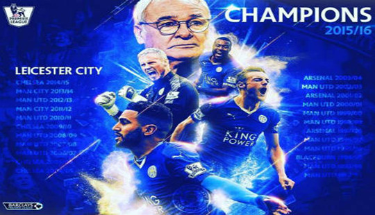 Leicester City vô địch “cú sốc” vĩ đại nhất làng thể thao thế giới