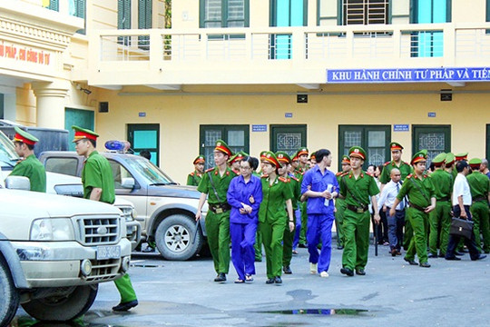 Nhiệm vụ bảo vệ phiên tòa  của lực lượng Công an nhân dân