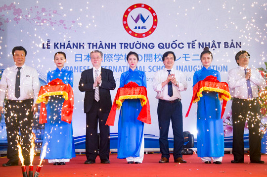 Khánh thành Trường Quốc tế Nhật Bản tại Hà Nội