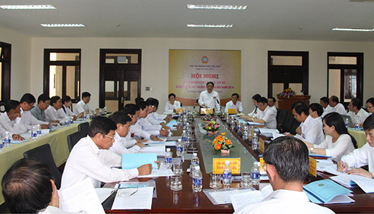 TANDTC sơ kết công tác thi đua khen thưởng và rút kinh nghiệm công tác xét xử năm 2016