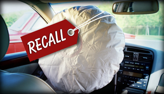 Honda triệu hồi thêm 20 triệu túi khí do Takata sản xuất