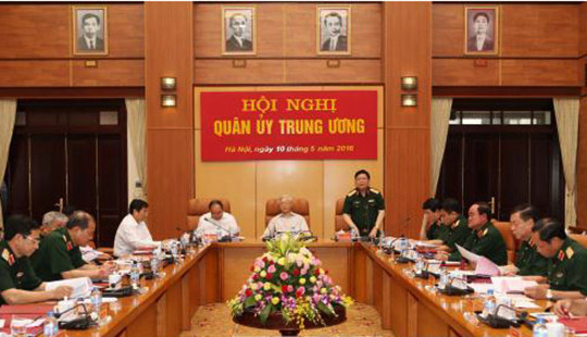 Bộ Chính trị công bố Quyết định Quân ủy Trung ương, Thường vụ Quân ủy Trung ương nhiệm kỳ 2015 - 2020
