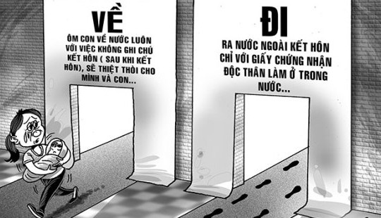 Báo cáo việc phụ nữ Việt lấy chồng nước ngoài mang con về nước