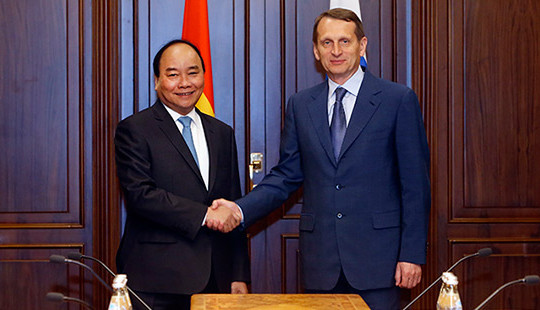 Cơ quan lập pháp Việt-Nga tăng cường hợp tác trên trường quốc tế