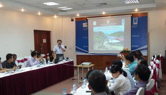 Xây dựng bản đồ về rủi ro của cơ sở hạ tầng nông thôn với sạt lở đất và lũ quét