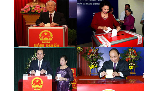 Lãnh đạo chủ chốt mong muốn gì khi tham gia bầu cử?