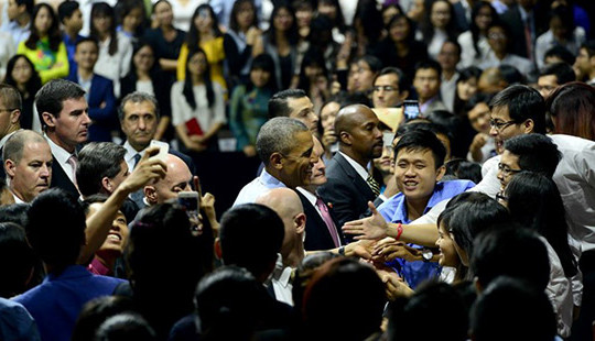 Bài phát biểu làm dậy sóng giới trẻ của Tổng thống Barack Obama trước khi rời Việt Nam
