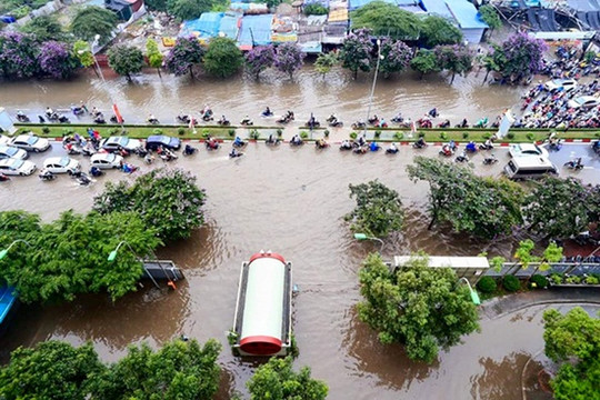 Hà Nội và nỗi lo dịch bệnh sau mưa lớn