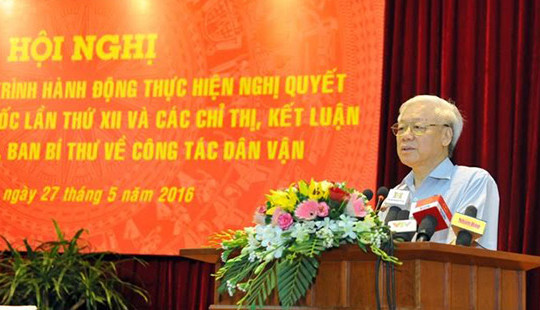 Tổng Bí thư: Không ít đảng viên coi thường quần chúng, không lắng nghe ý kiến người lao động