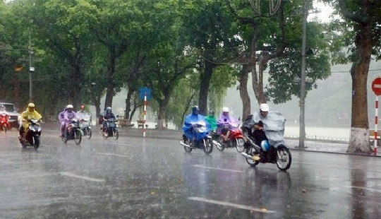 Dự báo thời tiết ngày 29/5: Bắc Bộ ngày nắng, chiều tối có mưa dông