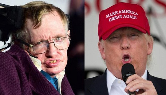 Nhà vật lý lý thuyết vũ trụ lừng danh cũng không giải thích được hiện tượng Donald Trump