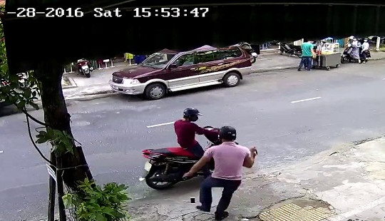 Bắt 2 đối tượng gây ra vụ cướp giật táo tợn giữa trung tâm TP Đà Nẵng