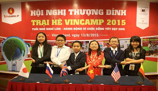 Vinschool tổ chức trại hè tại Mỹ