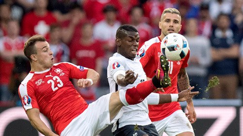 EURO 2016: Pháp và Thụy Sĩ chia điểm trong lượt trận cuối cùng bảng A