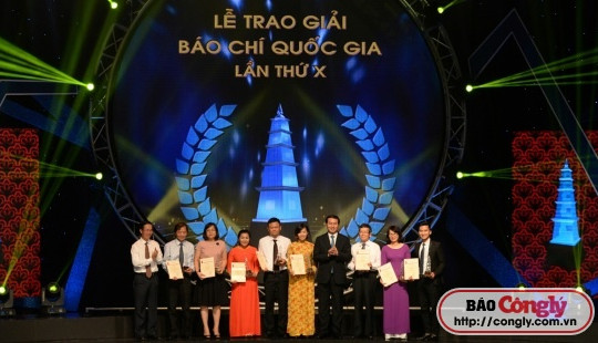 Giải Báo chí Quốc gia lần thứ 10: 8 tác phẩm giải A được đồng thuận cao