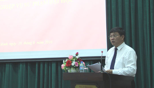 Khai giảng lớp bồi dưỡng nghiệp vụ sư phạm đại học