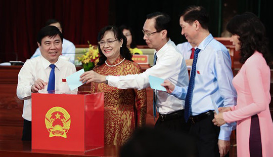 Bà Nguyễn Thị Quyết Tâm tái đắc cử Chủ tịch HĐND TP Hồ Chí Minh