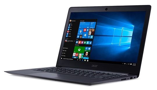 Máy tính xách tay kim loại sang trọng đối đầu MacBook Air từ Acer