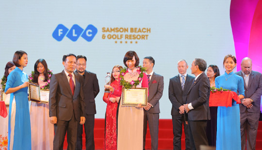 FLC Sầm Sơn vào Top 5 Khu du lịch hàng đầu Việt Nam năm 2016