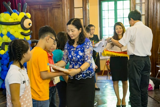 TANDTC tổ chức gặp mặt tuyên dương các cháu học sinh giỏi năm học 2015-2016
