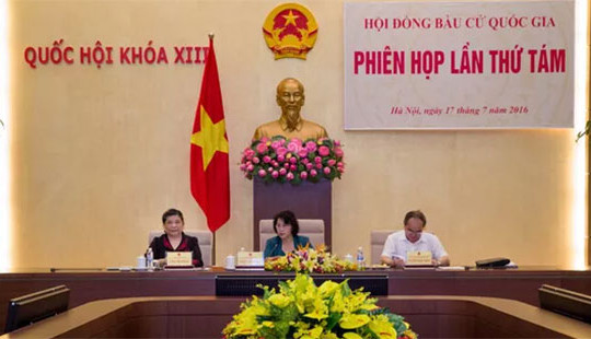 Bỏ phiếu kín không xác nhận tư cách ĐBQH khóa XIV đối với bà Nguyễn Thị Nguyệt Hường