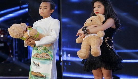 Hồ Văn Cường "ngây người" khi trở thành Quán quân Thần tượng âm nhạc nhí