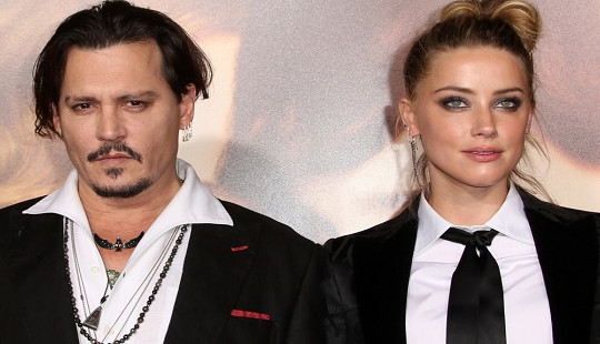 Căng thẳng cuộc chiến chia tài sản giữa Johnny Depp và Amber
