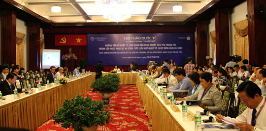 Hội thảo quốc tế về những vấn đề pháp lý liên quan đến phán quyết của Tòa trọng tài