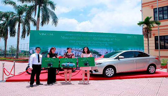 Mở bán Vincom Shophouse Yên Bái - Trao giải thưởng hơn 1 tỷ đồng
