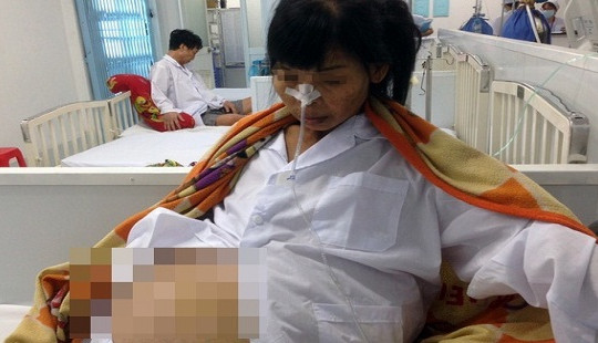 Tin tức 24h về sức khỏe: Phẫu thuật thành công khối u buồng trứng "to như cái trống"
