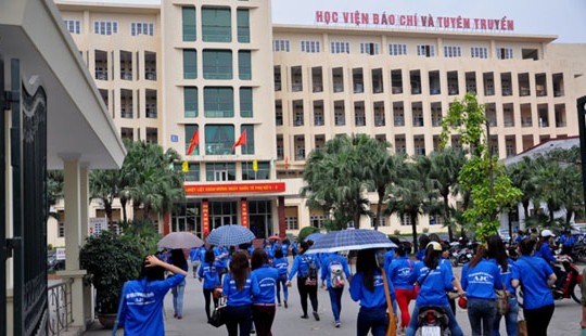 Học viện Báo chí tuyên truyền: Công bố điểm nhận hồ sơ đăng ký xét tuyển
