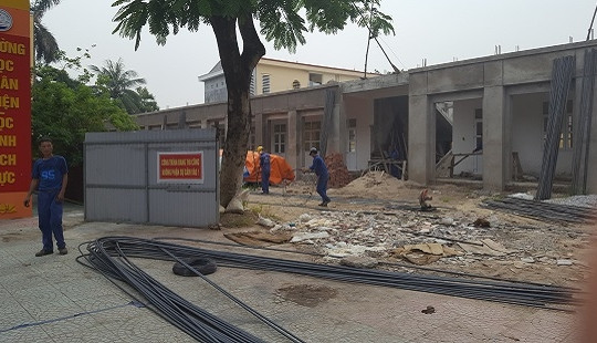 Trường TH Chu Văn An (Hải Phòng): Dự án xây trường tiếp tục sau thời gian dài chậm tiến độ
