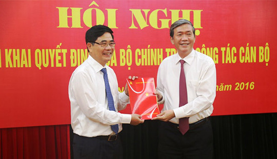 Ông Cao Đức Phát được Bộ Chính trị phân công làm Phó Ban Kinh tế Trung ương