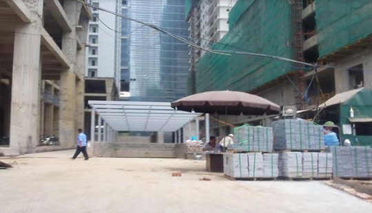 Chủ đầu tư dự án GoldMark City ứng tiền trả trước cho nhà thầu để đẩy nhanh tiến độ