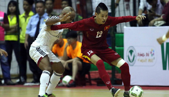 Tuyển Futsal Việt Nam hòa Ai Cập