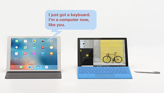 Microsoft tung quảng cáo dìm hàng iPad Pro bằng chính Siri