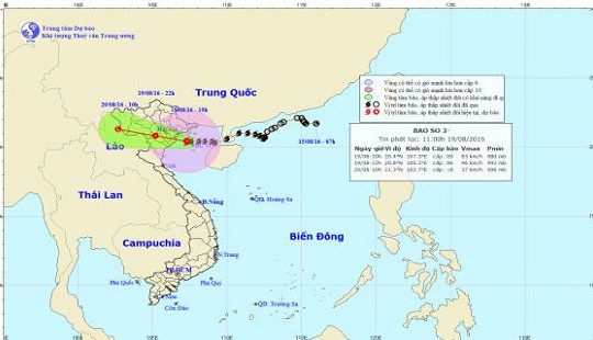 Bão số 3 đổ bộ, Hà Nội gió giật cấp 8, mưa lớn diện rộng