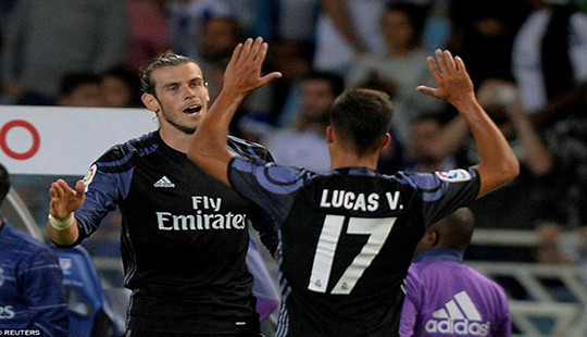 Bale tỏa sáng, Real thắng đậm Sociedad