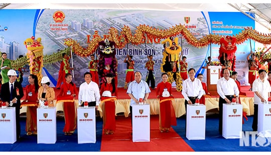 Khởi công 2 dự án nghìn tỷ tại Ninh Thuận