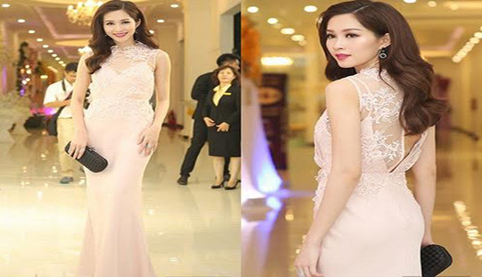 Thu Thảo, Huyền My gợi cảm với gam màu pastel