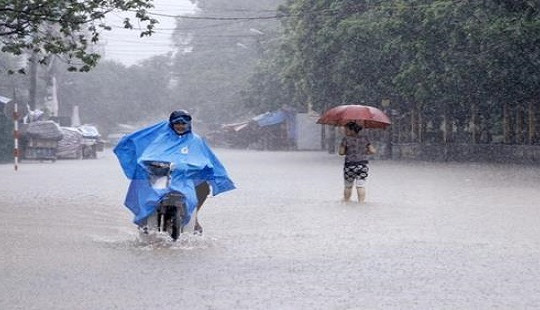 Thời tiết ngày 29/8: Bắc Bộ và bắc Trung Bộ có mưa dông