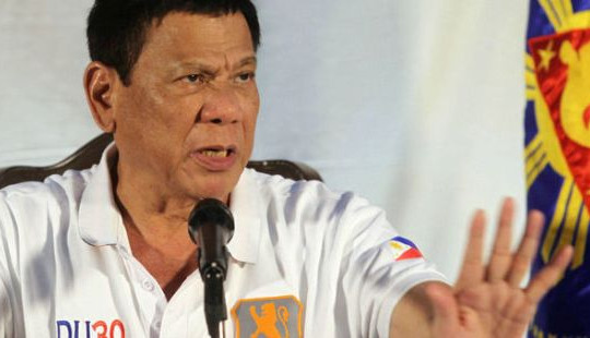 Tổng thống Philippines sẵn sàng "đi tù" để bảo vệ chiến dịch trấn áp tội phạm ma túy